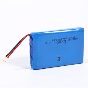 celda de batería de polímero de litio de drone de alta capacidad de 3080 mah